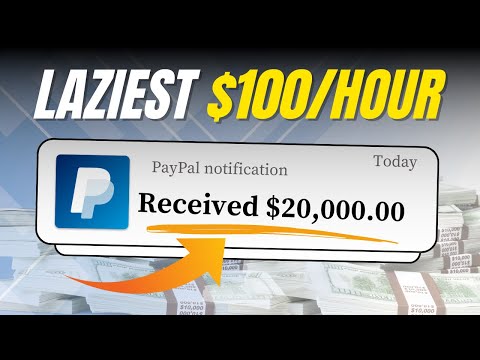 Laziest $100/Hour - How to Make Money Online in 2024
