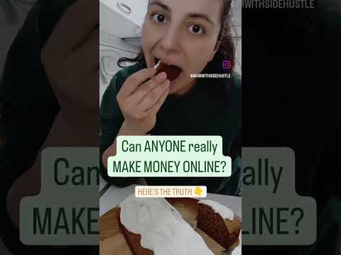 Can anyone make money online? #financialfreedom #simplesidehustles
