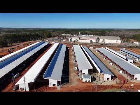 Late December Construction COMPLETED at CleanSpark's Bitcoin Mining Expansion in Sandersville, GA!