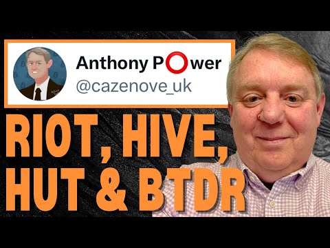 Anthony Power Stock Analysis | Bitcoin Mining Stocks to Watch | RIOT | HIVE | HUT | BTDR | CORZQ