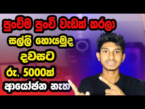 Earn Free money online sinhala || Free online job sinhala || Free part time job sinhala || emoney