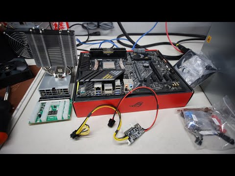 Setting up a couple 5950x CPU Mining Rigs... LIVE! Part 1