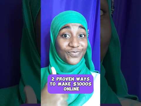 2 Proven Ways To Make Money Online in 2024 #makemoneyonline #onlineincome #makemoneyonlinein2024
