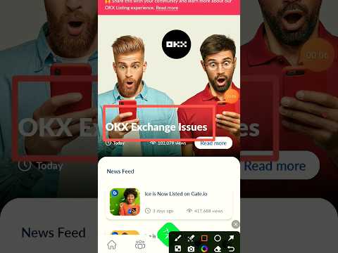 Okx exchange issues said by ice network!!Okx scam!#crypto #cryptocurrency #ice #icenetwork