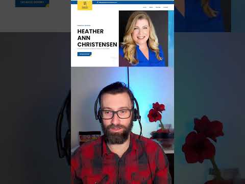 The Heather Ann Christensen Crypto Scam #scammerwebsites