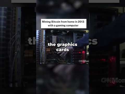 What Bitcoin Mining Looked Like In 2013: Home Computers | #shorts