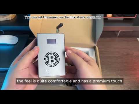 The 2024 best mini Bitcoin mining machine install and begin mining