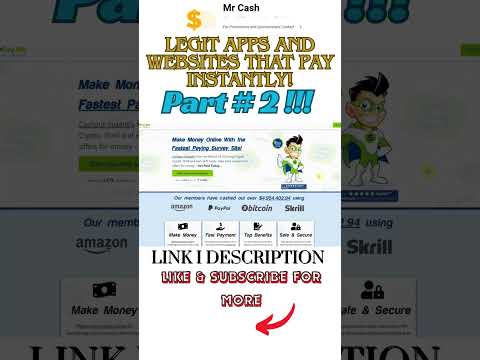 Legit Apps and Websites That Pay Instantly! (Make Money Online) (Mr Cash) Part 2/3 #makemoneyonline