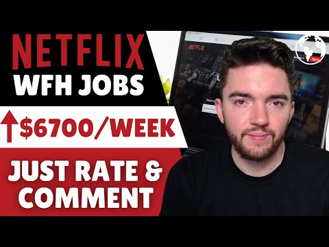 ⬆️$6700/Week Work From Home Netflix Jobs No Phone 2024