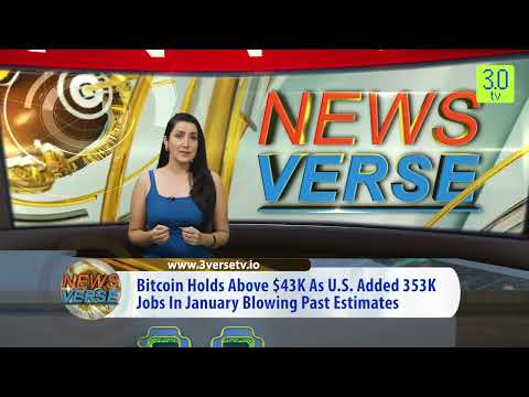 Bitcoin Holds Above $43K As U.S. Added 353K Jobs | Morning News English 3rd February P-1 | 3.0 TV