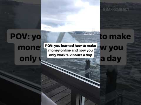 Visit www.marrbagency.com & learn how to make money online! #shorts #makemoneyonline #fyp #viral