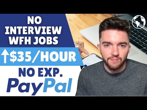 7 Work At Home Jobs Paying via PayPal | No Interview No Experience 2024