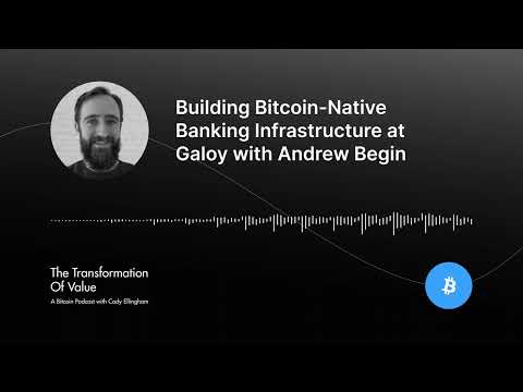 Building Bitcoin-Native Banking Infrastructure at Galoy with Andrew Begin