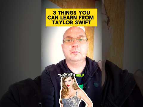 3 Things You Can Learn from Taylor Swift to Make Money Online #shorts