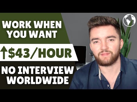 Start Immediately! ⬆️$43/Hour No Interview Remote Jobs Worldwide | Work From Home