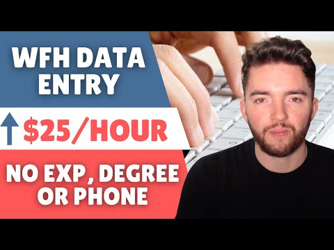 6 Easiest Remote Data Entry Jobs at Home No Phone No Experience Full/Part-Time Hiring