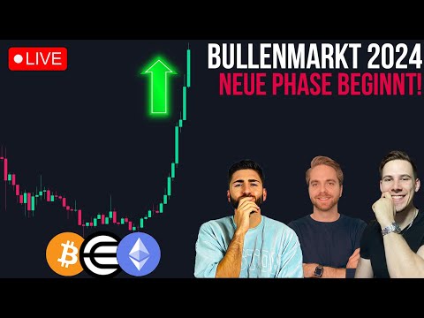 Geht es schneller als alle denken? Bitcoin & Altcoins erleben Kapitalflut! Krypto Live
