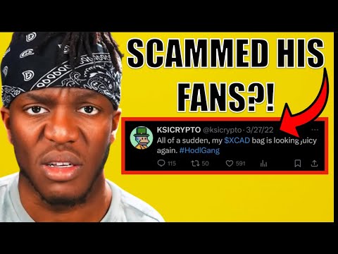 KSI addresses Crypto scam BACKLASH