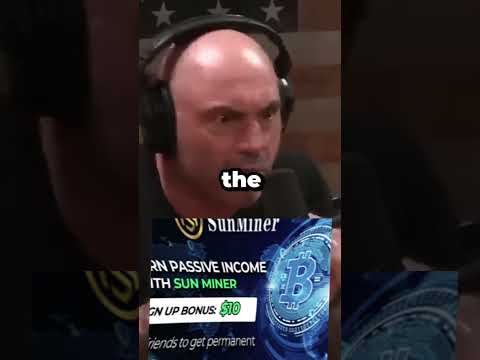 Joe Rogan Talks abouth Sun Miner #mining  #btc  #crypto  #pasiveincome  #investing  #jre  #money