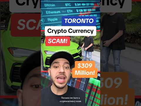 Crypto Currency SCAM Alert in Toronto! #toronto #cryptocurrency #crypto #bitcoin #ethereum