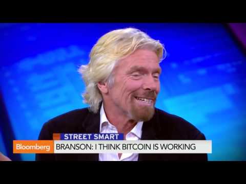 2016 Sir Richard Branson  I Think Bitcoin Is Working