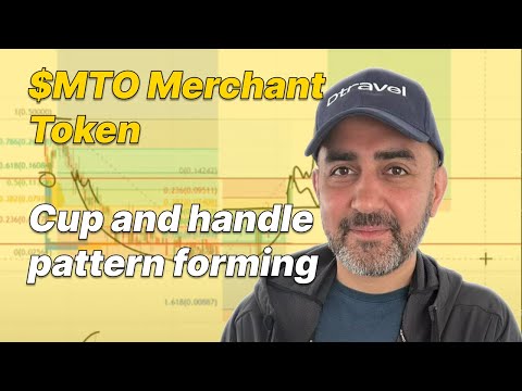 $MTO Merchant token forming bullish cup and handle pattern