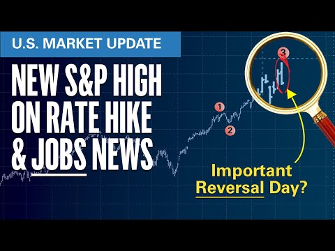 New S&P High on Rate Hike and Jobs News | Elliott Wave S&P500 VIX Technical Analysis