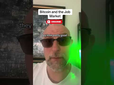 How Does the Unemployment Number Impact Bitcoin? #shorts