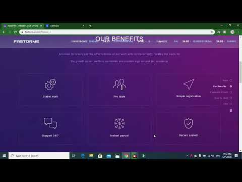 fastorme New free bitcoin mining website 2020   high paying   without investment 720p 50fps H264 128