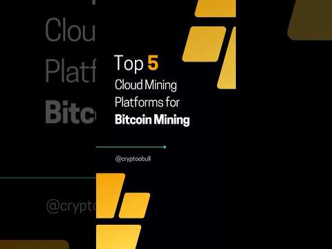 Top 5 Cloud Mining Platforms for Bitcoin Mining #shorts #bitcoin