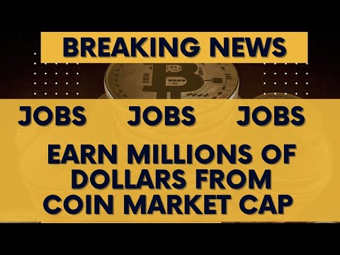 Jobs In Coin Market Cap/ Earn without investment #crypto #cryptocurrencies #crypto #coinmarketcap