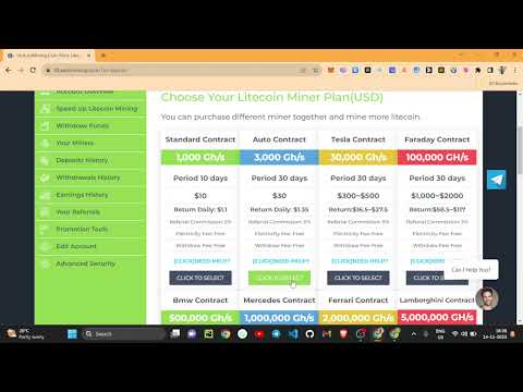 Ltcautomining com Payment Proof   Free Bitcoin Mining Website   New Cloud Mining Website 1080p 30fps