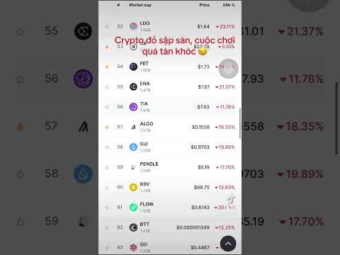Crypto biển đỏ, cuộc chơi quá tàn khóc #crypto #cryptocurrency #bitcoin #bitcoinnews #ethereum