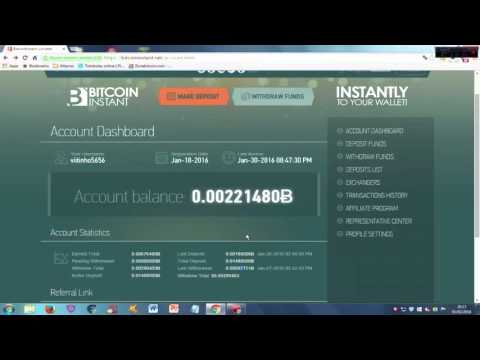 Bitcoininstant.net - Scam ou não?