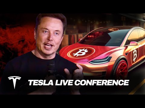 Live. Elon Musk Reveals Why Tesla Holds 10,000 Bitcoin ! Insights on BTC Halving