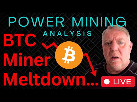 Why are Bitcoin Miners Crashing? | Bitcoin Stock Analysis & News Now | Anthony Power Q&A Live