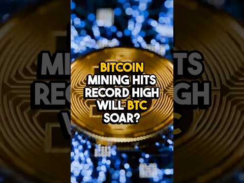 Bitcoin Mining Soars: Are Record Prices Ahead❓❓#shorts #crypto #bitcoin