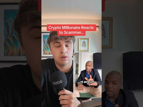 Crypto Millionaire Reacts to Crazy Scammer…
