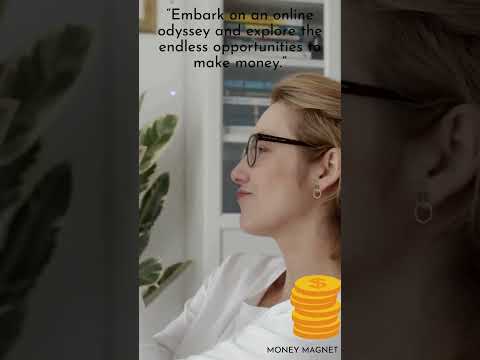 Make Money Online Online Odyssey #makemoneyonline #entrepreneurship #financialfreedom #income
