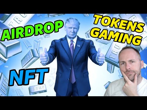 TRUMP CRYPTO - AIRDROP - TOKENS GAMING - SCAM & SECURITÉ - ACTU NFT