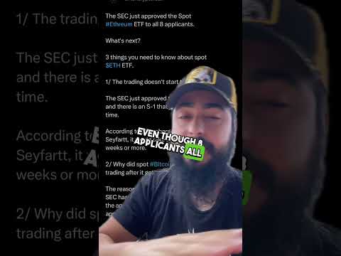 ETHEREUM SPOT ETF SCAM? Altcoin Season Delayed! #crypto #cryptocurrency