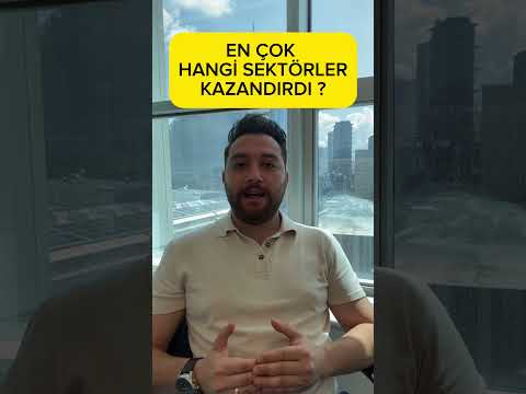 Borsada hangi sektörler kazandırdı? #borsa #bireyselemeklilik #bitcoin #ekonomi #kripto #altın #bes