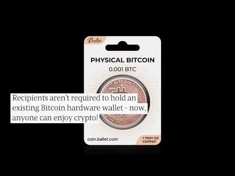 This Authorized US Retailer Offers Authentic Ballet Bitcoin Gift Cards + Technical Support