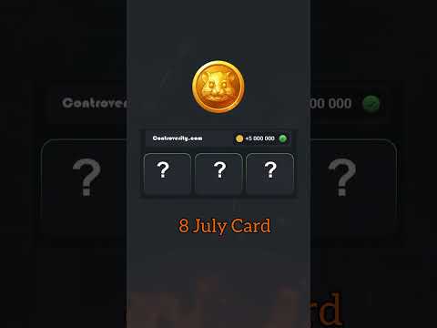 8 July combo card hamster Kombat  #hamsterkombat #bitcoin #mining #tapswap #crypto