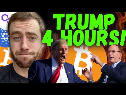 TRUMP SHOOTER BLACKROCK AD! TRUMP MAJOR NEWS IN 3 HOURS! (CHINA BITCOIN LEAK)