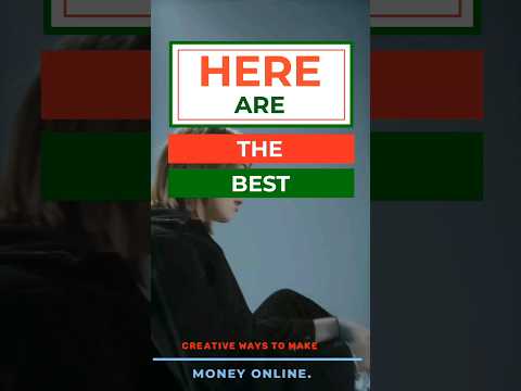 What are some creative ways to make money online that people may not be aware of?