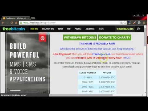 How to earn money 1 Bitcoin FREE in 3 days 2016 #freebitcoin