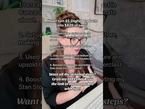 How to make money online without social media but by selling digital products on Pinterest