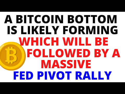 BTC News:  A Bitcoin Bottom is Likely Forming at Support - If it Holds BTC can get a FED PIVOT RALLY