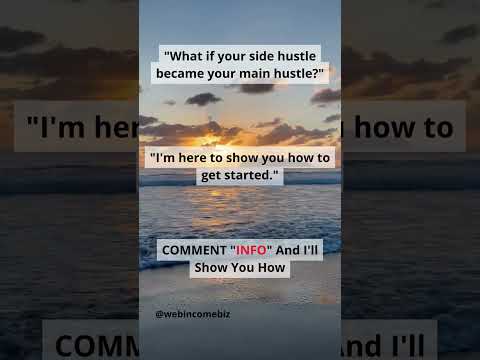Discover this SIde Hustle to make money online